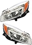For Buick Regal Headlights Lamps Set 2011 2012 2013 2014 Halogen Driver and Passenger Side