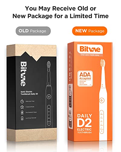 Bitvae D2 Electric Toothbrush For Adults - Ultrasonic Electric Toothbrushes thumb #8