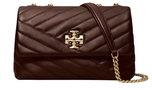 Tory Burch Women's Small Kira Chevron Convertible Shoulder Bag, Tempranillo