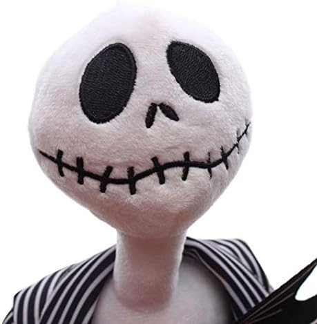 Wukesify Nightmare Before Christmas Plush, 50cm Nightmare Before Christmas Doll, Jack Skeleton Plush Doll Toy, Christmas Ornament Home Office Stuffed Animal Doll Decor, Gifts For Christmas Decoration