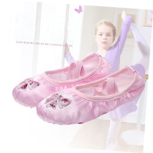 Pointe Shoes Slippers Ballet Practice Shoes Lyrical Shoe Girls Ballet Shoes Kids Ballet Shoes Slippers2