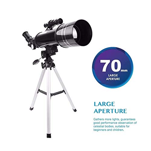 Telescopio portátil para principiantes con trípode de aluminio miniatura 4