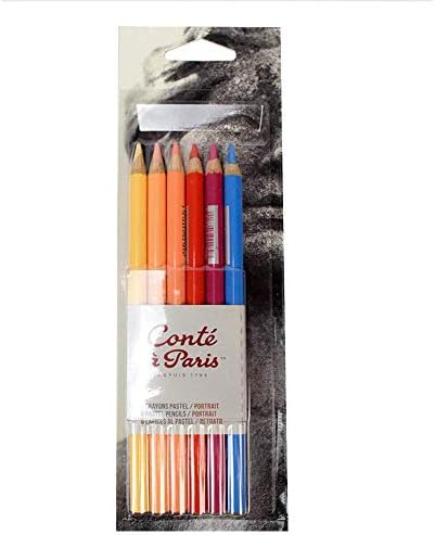 Conté à Paris Portrait Pastel Pencil (Pack of 6)