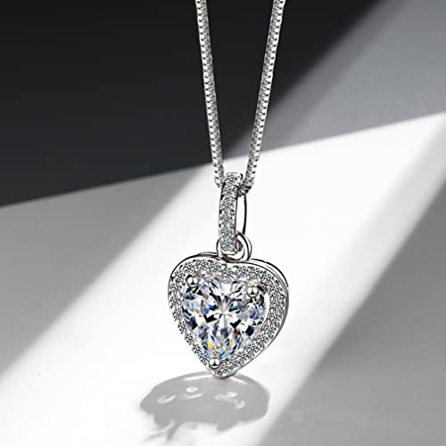 Collier de mariage avec pendentif cœur YZCIS le bijou de clavicule idéal pour mariée