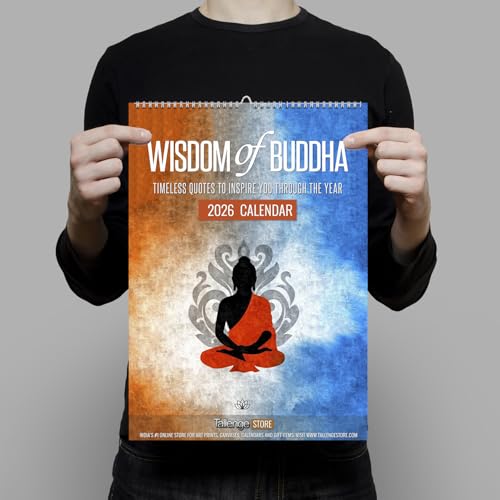 Image of Tallenge - Wisdom of Lord - 2024 Wall Calendar - 12 x 17 Inches for Home & Office (Paper, Wall Calendar)