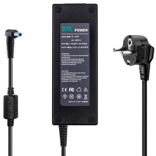 Chargeur 19.5V 6.15A 120W connecteur 4.5x3.0mm pour HP PC