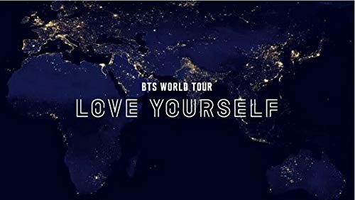 BTS - World Tour Love Yourself In Europe DVD + photo book with 128
