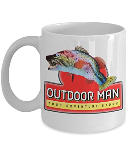 Cyber Hutt West Outdoor Man Your Adventure Store Break Room Inspired Coffee 11 oz.Mug..White Mug TV Show