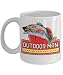 Outdoor Man Your Adventure Store Break Room Inspired Coffee 11 oz.Mug.White Mug TV Show