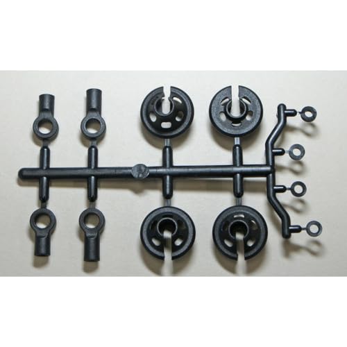 B2501 Mugen Shock Ball Ends & Spring Cup Set: MSB1