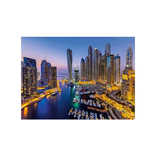 Puzzle 1000 pièces : Dubaï Clementoni Puzzles - vue 3