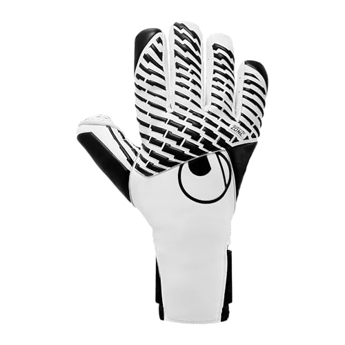 uhlsport Supergrip+ Gants de Gardien de But Flex Frame Carbon – Gants de Gardien de But Professionnels avec Protection des Doigts et adhérence maximale