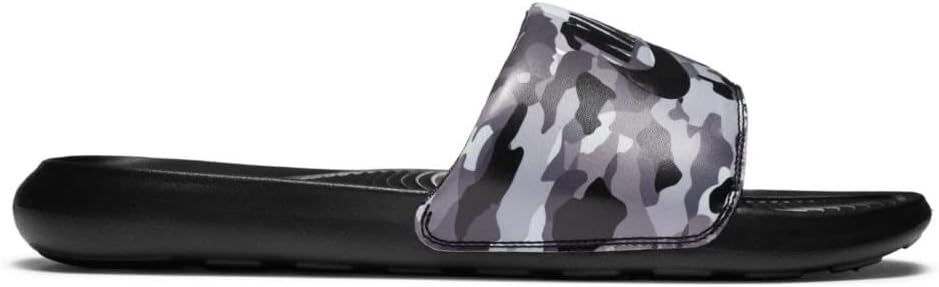 Nike Men's Slides 7 Black Grey Fog Particle Grey White