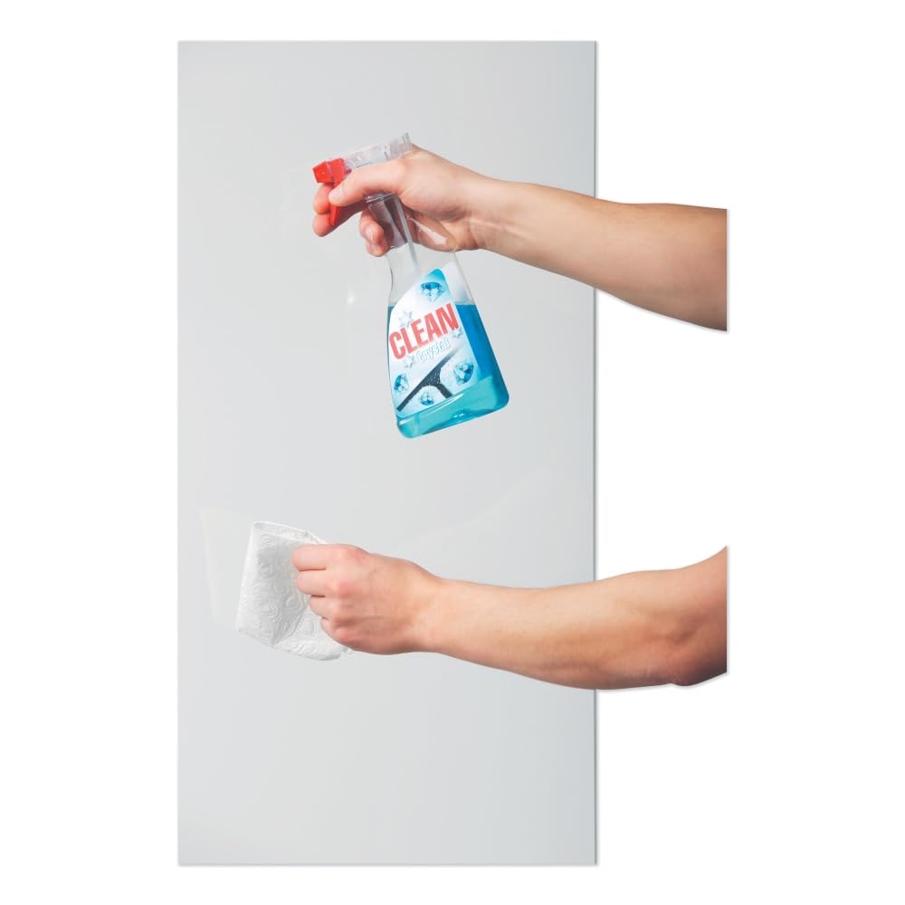 DURABLE Static-Cling DURAFRAME - Soporte magnético para carteles de documentos (28 x 43 cm), color plateado