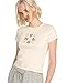 Volcom Women's Have a Clue Tee, Bone White, Medium