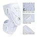 NURIBASE Baseball Batters Elbow Guard for Youth, Adult - Softball ElbowGuard for Youth, Adult - Elbow Guard for Baseball, Softball - WhiteYouth