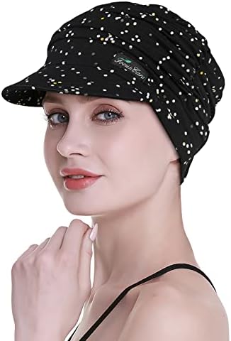 FocusCare Soft Hats for Chemo Women Bamboo Baseball Cap Hair Loss Turbans