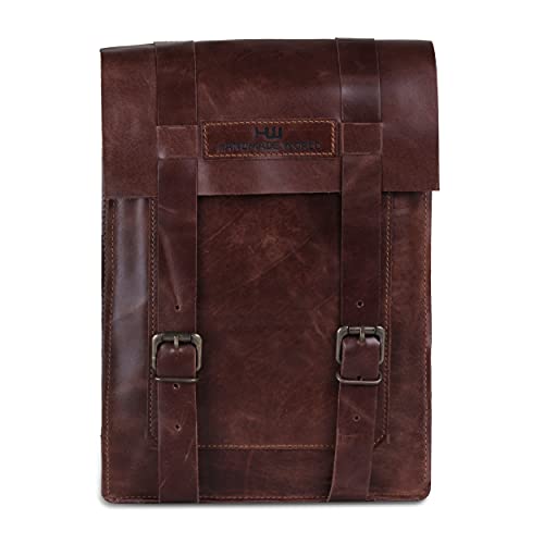 Handmade World Small Leather 11 Inch Sturdy Leather Ipad Messenger Satchel Tablet Bag Shoulder Bag Crossbody Vintage Travel Man Purse Bag Unisex #TOP7