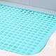 Hundetoilette, Indoor-Hundetöpfchen-Tablett für Hunde, Indoor-Welpentraining, Toilette, Pee-Pads, Indoor-Hundetöpfchen für Wohnung und Terrassentraining(Blau)