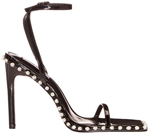 Steve Madden Women's Zelle Heeled Sandal, Black Multi, 7 #TOP5