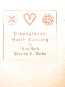 Hardcover Pennsylvania Dutch Cookery Book