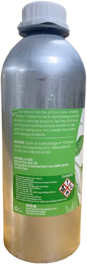Tea Tree Essential Oil 1 Litre Steam Distilled 100% Pure, Natural, Cruelty Free, Vegan - Image 3