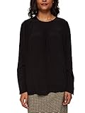 ESPRIT Bluse mit Raffungen, LENZING™ ECOVERO™