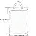 Teamoy Wet Dry Bag, Travel Tote Organizer (24.7 x 18 inches) with Two Compartments for Cloth Diaper, Laundry, Swimsuits and More, Easy to Hang Everywhere