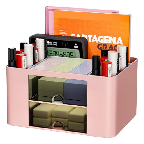 Newpop Organizer Scrivania, Portapenne da Scrivania con...