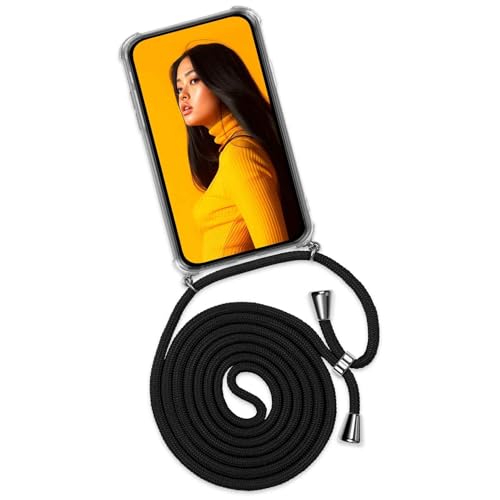 Coque cordon Samsung Galaxy A16 antichoc housse suspendue noire