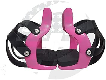 Aluminum Endurance Ride Cage Safety Horse Stirrups HOT Pink