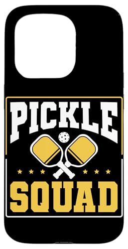 Pickle Squad Funny Pickleball Team Matching Gift Carcasa para iPhone 15 Pro