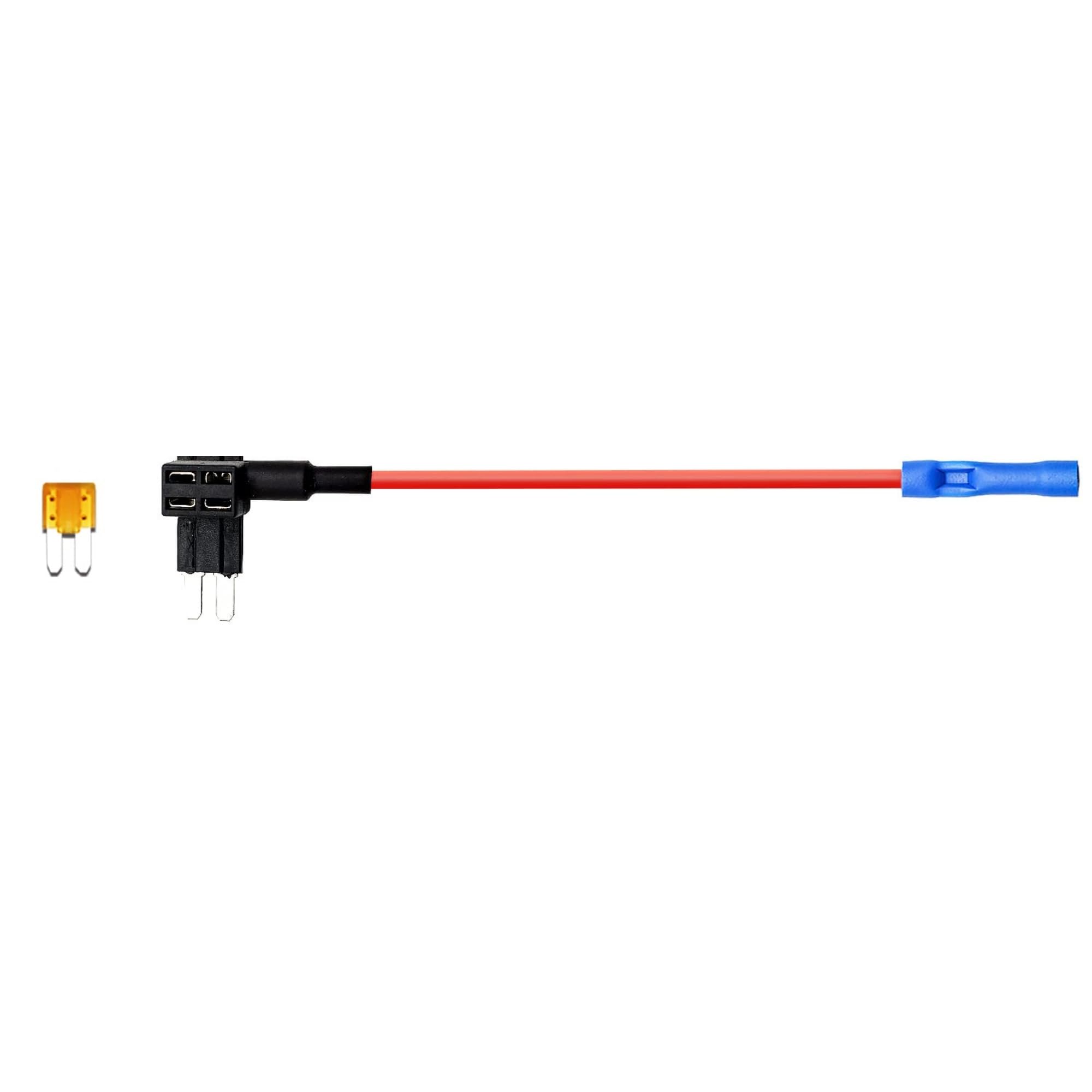 KMH 12V Micro2 Fuse Tap Adapter Kit Add-A-Circuit with Dual Slot Holder for Micro2 Blade Car Fuses, Easy Installation, Universal for Cars, SUVs, Trucks, Motorcycles, DIY (Pack fo 1)-image-44
