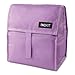 Packit® Freezable Lunch Bag, Lavender, Built with ECOFREEZE® Technology, Foldable, Reusable, Zip and Velcro Closure with Buckle Handle, Designed for Work Lunches and Fresh Lunch On the Go