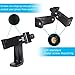 SharingMoment Premium Smartphone Holder/Vertical and Horizontal Tripod Mount Adapter Rotatable Bracket with 1/4 inch Screw/Adjustable Clip for iPhone, Android Cell Phone, Selfie Stick, Camera Stand