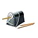 Westcott Electric iPoint Evolution Axis Heavy Duty Classroom Pencil Sharpener, Black and Silver