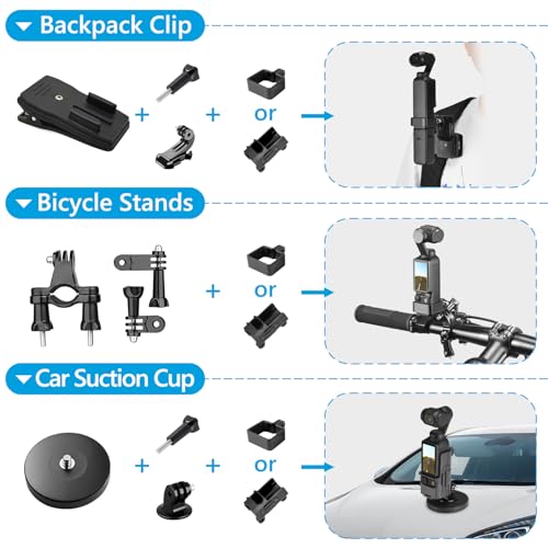 Support magnétique OSMO Pocket 3 pour filmer sans les mains - 4