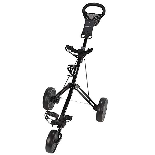 Caddymatic Golf Pro Lite 3 Wheel Golf Cart Black/Gray #TOP4