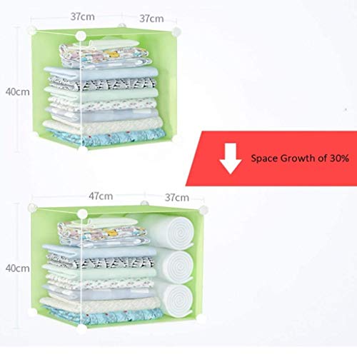 Armario modular portátil organizador cubo y combinación de almacenamiento para colgar ropa 5