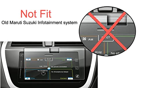 Image of 9H NANO Unbreakable Screen Protector For Maruti Suzuki S-CROSS car infotainment screen (7 inches)