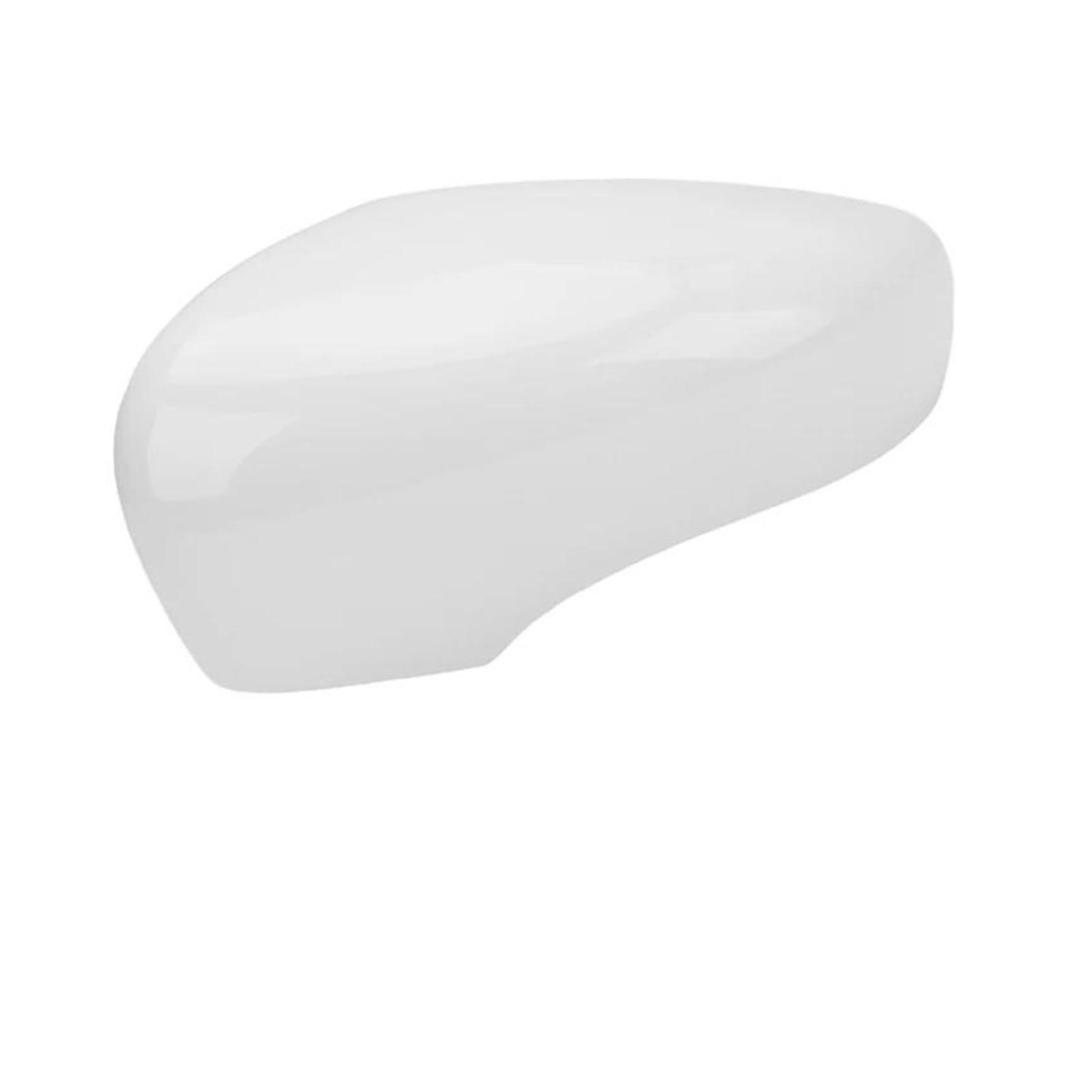 Habillage Rétroviseur pour Clio 4 pour Mk4 pour Zoe pour Captur 2012-2019 Couvercle Rétroviseur Couvercle Porte Aile Rétroviseur Boîtier Rétroviseur(1xWhite Left)