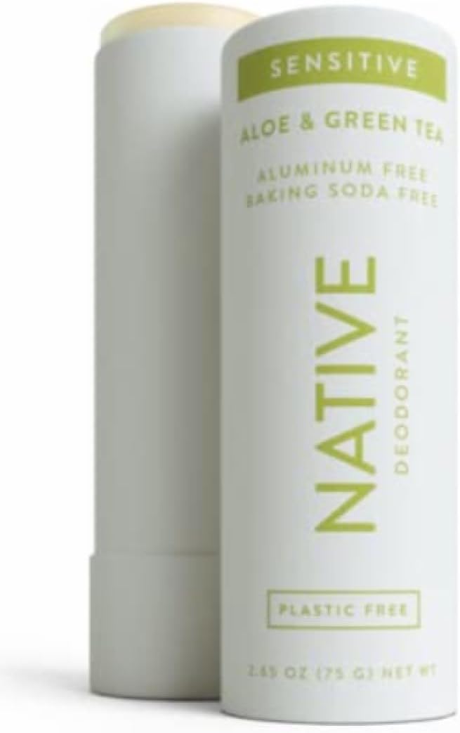 Native Aloe & Green Tea Plastic free Sensitive Deodorant 2.65 oz
