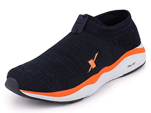 Image of Sparx Mens SM 484 | Enhanced Durability & Soft Cushion | Blue Running Shoe - 8 UK (SM 484)