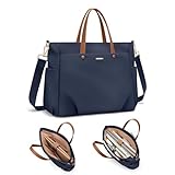 GOLF SUPAGS Bolso de hombro para ordenador portátil de 15.6 pulgadas, bolso de transporte para mujer, bolso elegante para trabajo y viajes