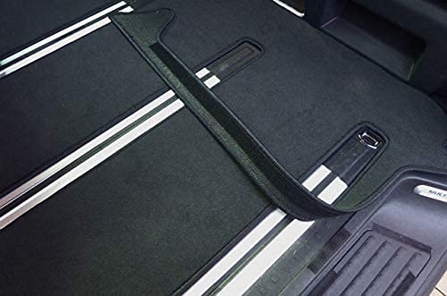 Tappeto Velluto Per VW T5 Multivan (2010-2015) - Kit Vano Passeggeri E Bagagliaio, Nero, Antiscivolo - 2