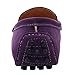 Imagen de Jamron Hombres Cuero de Gamuza Penny Mocasines Comodidad Zapatos de Conducir Plano Pantuflas Morado 2088 EU44