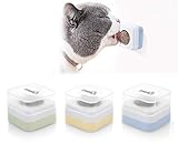  Pecute Katzenspielzeug Katze Bälle Trackball mit 360°raumdrehendem Bahn SpielzeugBälle Cool leuchtender GlockenBälle Katzenminze Bälle Federkatzenstock (Katzenminze Ball (3 Balls), 3 Farben)