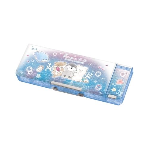 Amazon.co.jp｜両面開きペンケース 消しゴムポケット付き 【ぽてっと