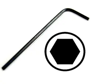 .050 Short Arm Hex Key L-Wrench 2 Pack (.050)