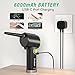 DOROBEEN Compressed Air Duster, Cordless Handheld Air Blower, Stepless Speed, 41000RPM, Portable Rechargeable Built-in Battery, Electric Air Duster for Computer Keyboard Electronics Cleaning